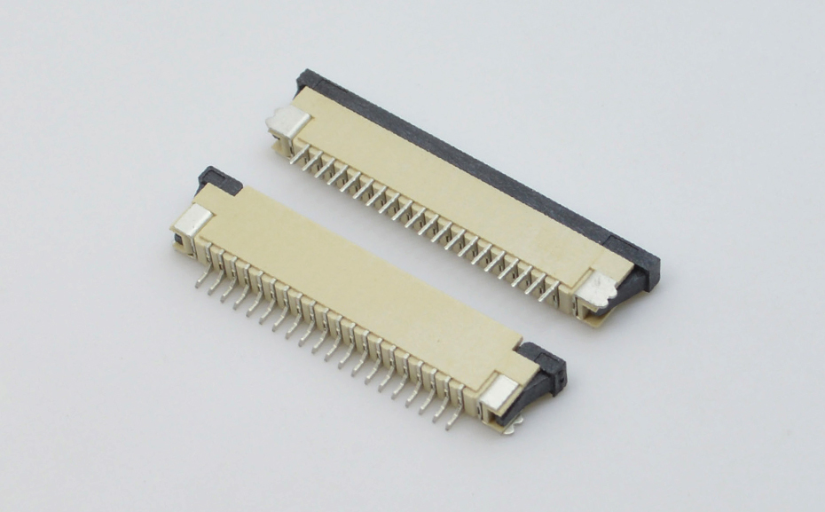 FFC軟排線接插件 午夜成人电影在线观看 間距1.0MM-16p 上接拉鎖