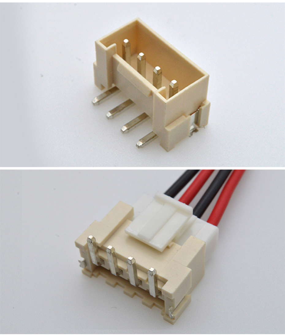 VH3.96-5P臥貼針座PCB板SMT插座 連接器3.96mm 表麵貼片座