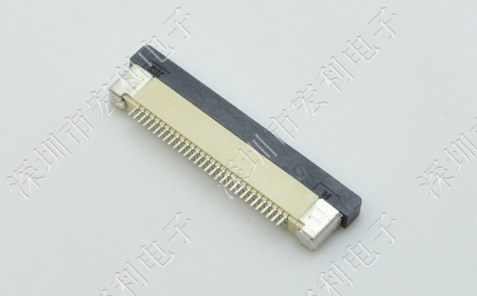 FFC/午夜成人电影在线观看 37p 37pin 0.5mm間距 FPC座 抽屜式上接 排線插座