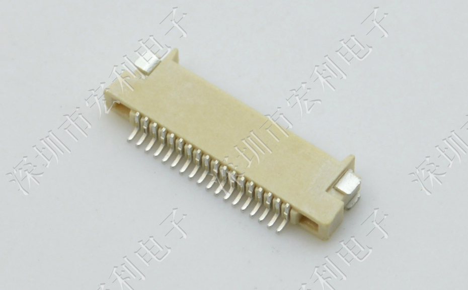 FFC/午夜成人电影在线观看 間距0.5mm H1.5 13P雙麵接觸貼片接插件 SMT排插座