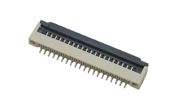 FPC插座FFC連接器 軟排線插座1.0間距H2.0 4-30P臥貼翻蓋式掀蓋式,午夜福利在线播放