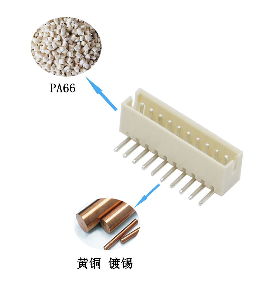ZH1.5mm-8P 彎針針座 條形連接器座 間距1.5mm彎針座,午夜福利在线播放