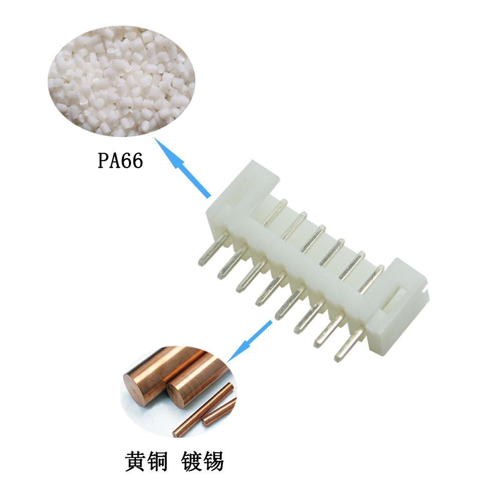 PH2.0MM 直針 針座 立式 直腳 2.0間距 2A 連接器座子,午夜福利在线播放